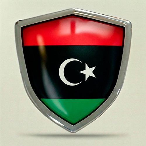Adesivo bandiera libia - adesivo,