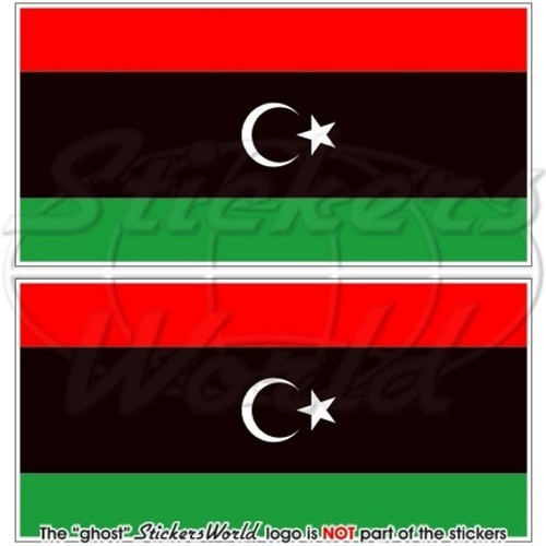 Adesivo libia libica - adesivo, ex