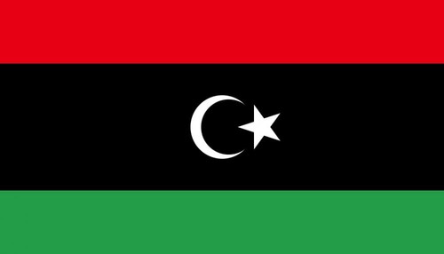 Bandiera libia libya - bandiera,
