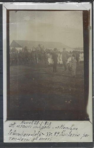 1913 libia homs gli ascari - homs,